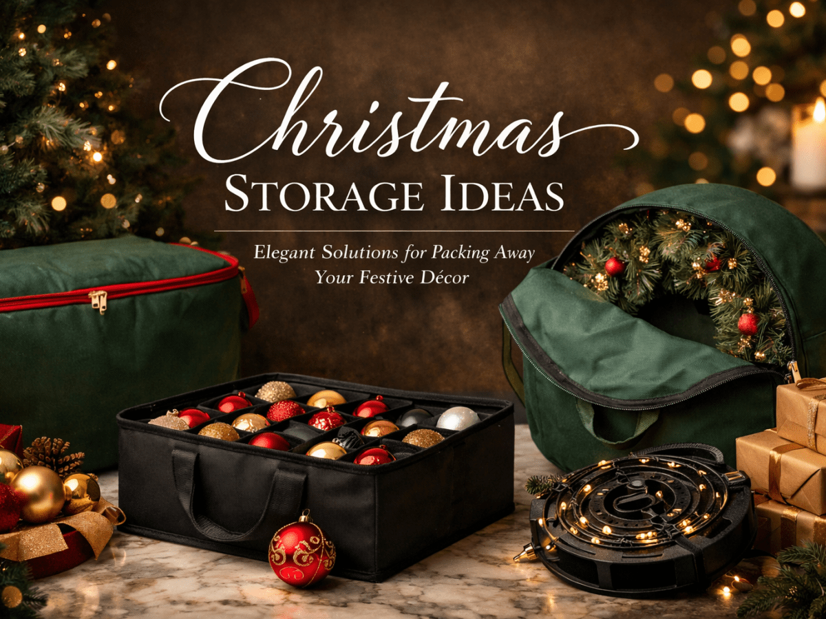 Top Christmas Decoration Storage Solutions You&nbsp;Need